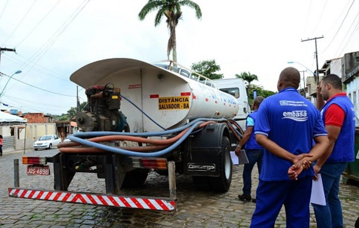 Prefeitura de São Francisco do Conde está trabalhando para diminuir os transtornos causados pela falta de água fornecida pela Embasa
