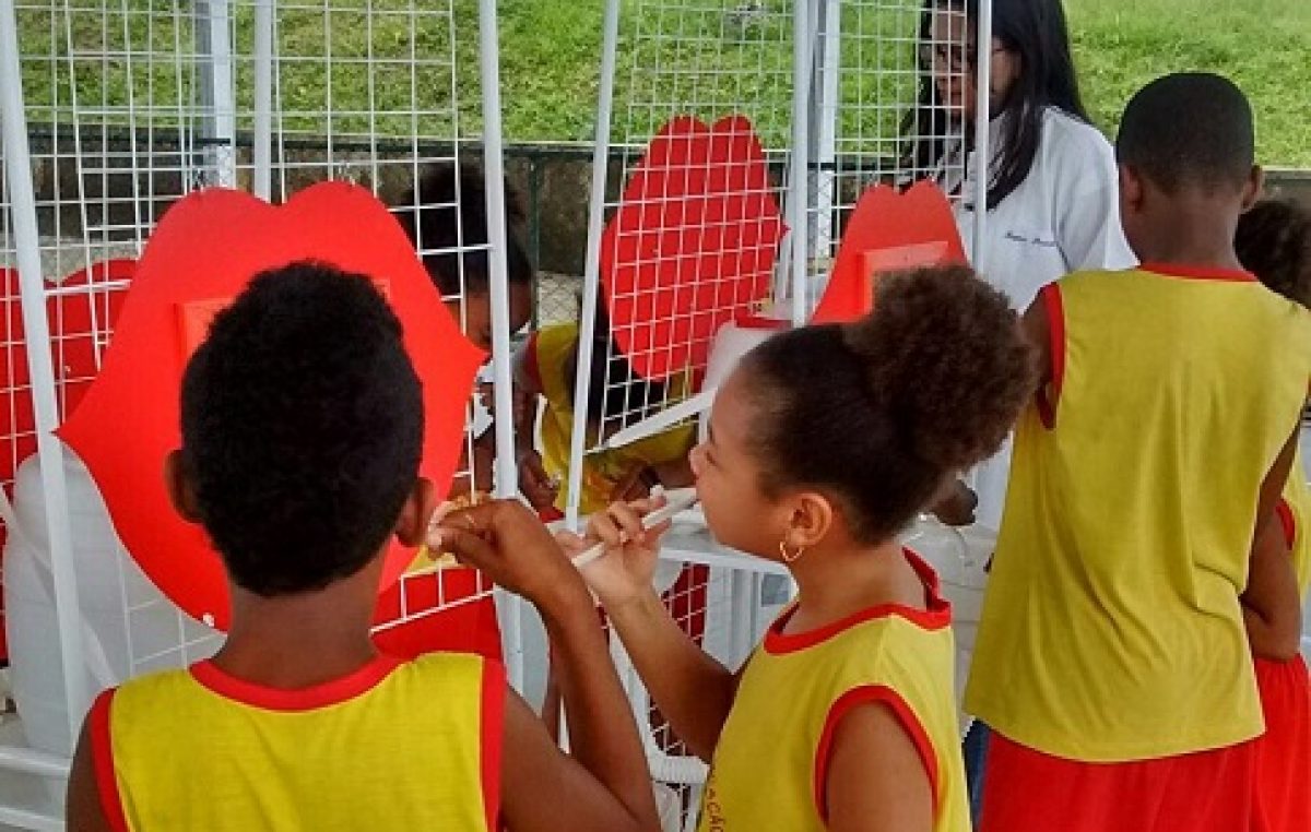 A Prefeitura está intensificando ações de saúde bucal