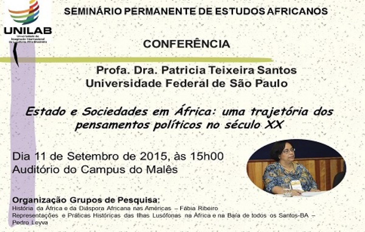 São Francisco do Conde recebe a conferência “Estado e Sociedades em África: uma trajetória dos pensamentos políticos no século XX”
