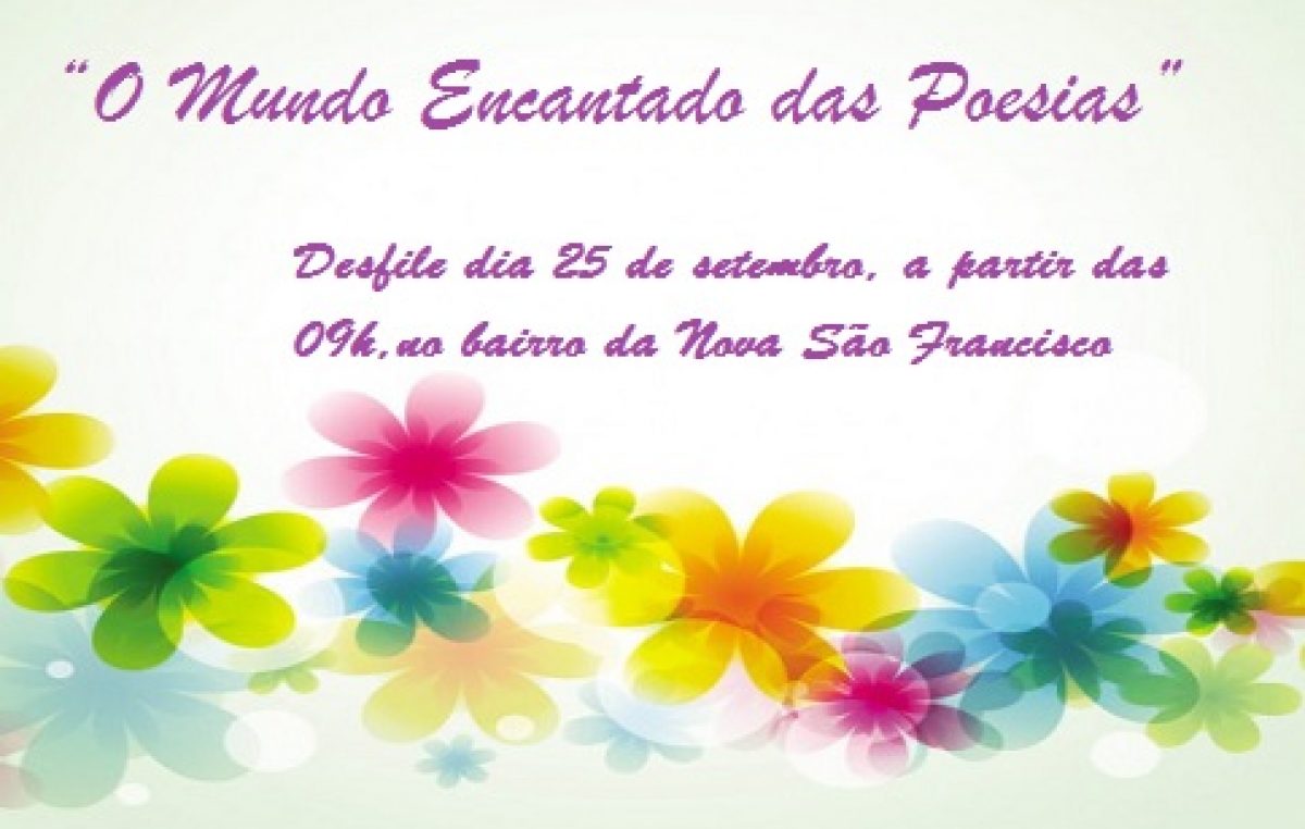 Creche Robertina Santos do Amor Divino realizará desfile no dia 25, a partir das 09h