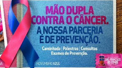 CRESAM está na campanha do Outubro Rosa contra o câncer de mama