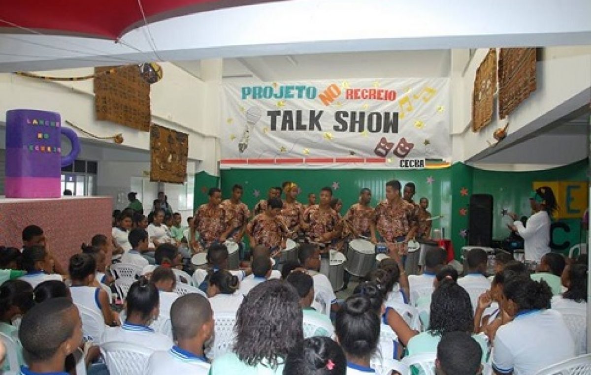 Projeto “No Recreio” marcou presença no CECBA na última sexta-feira (23)