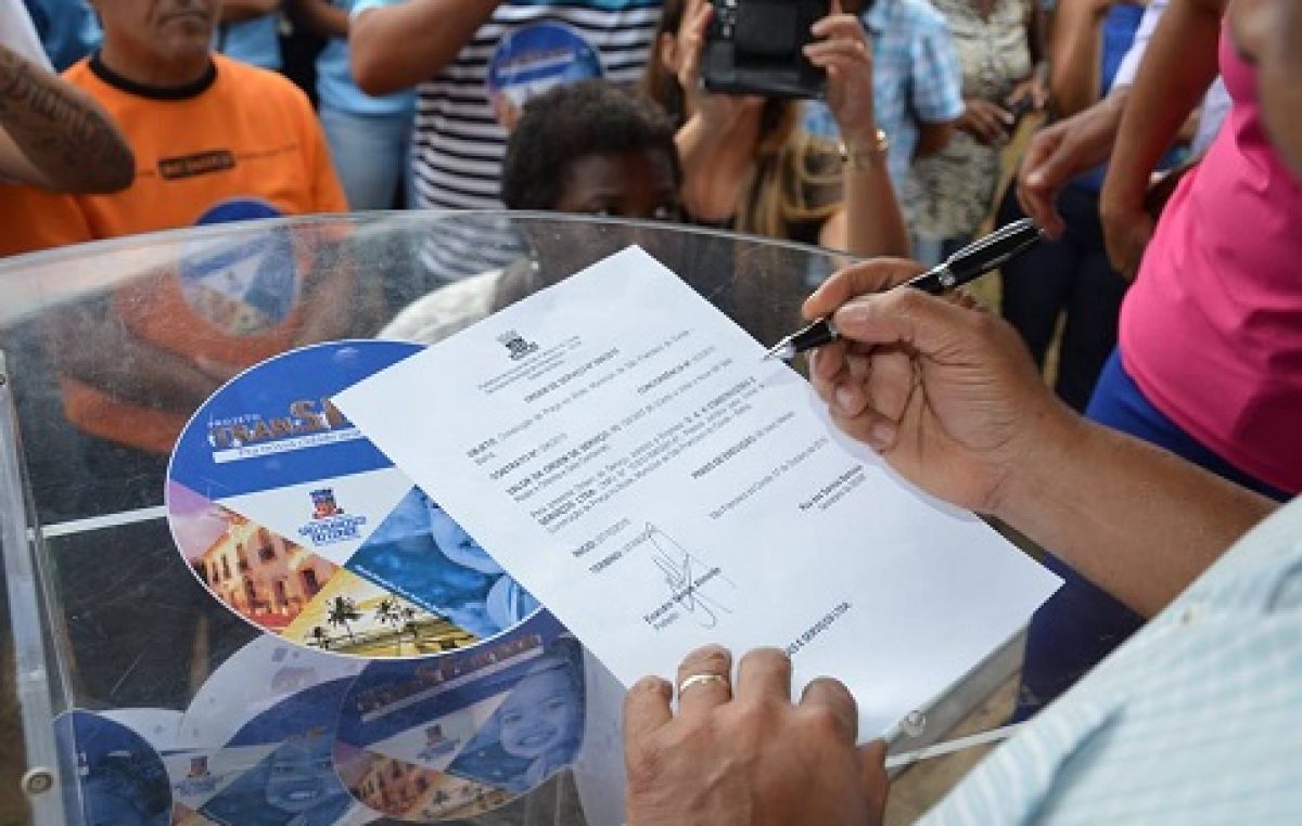 Prefeitura de São Francisco do Conde deu Ordem de Serviço no Ilhote