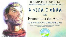 Casa de Oração Irmão Francisco de Assis promoverá II Simpósio Espírita de São Francisco do Conde