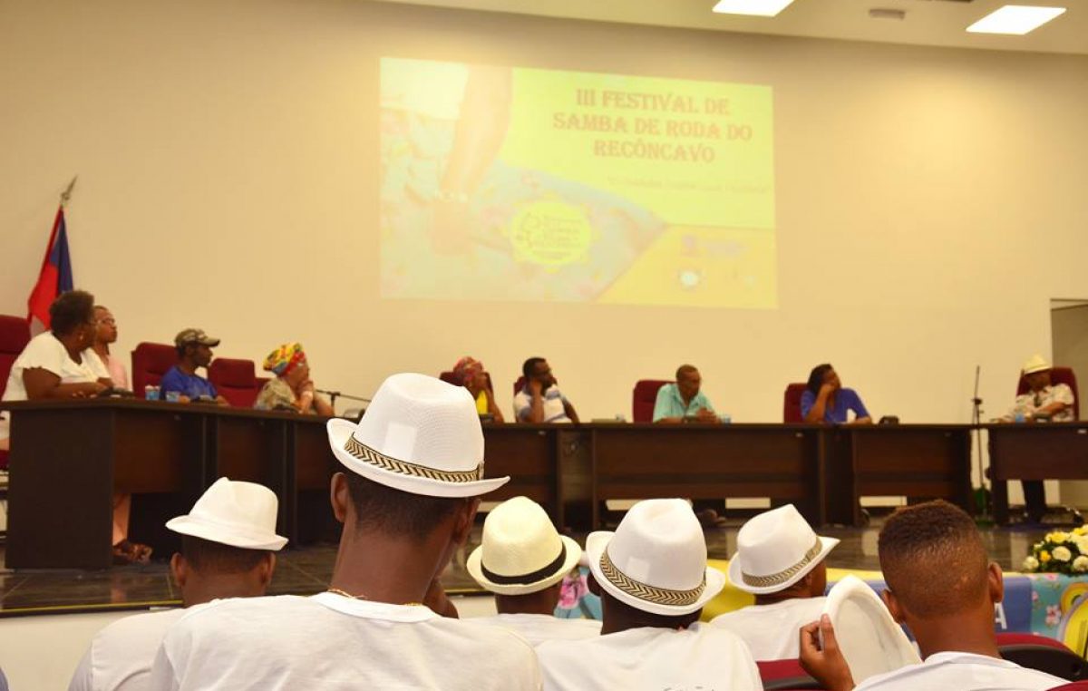 SECULT promoveu a 2ª edição do Projeto Fomento à Cultura como parte do III Festival de Samba de Roda do Recôncavo