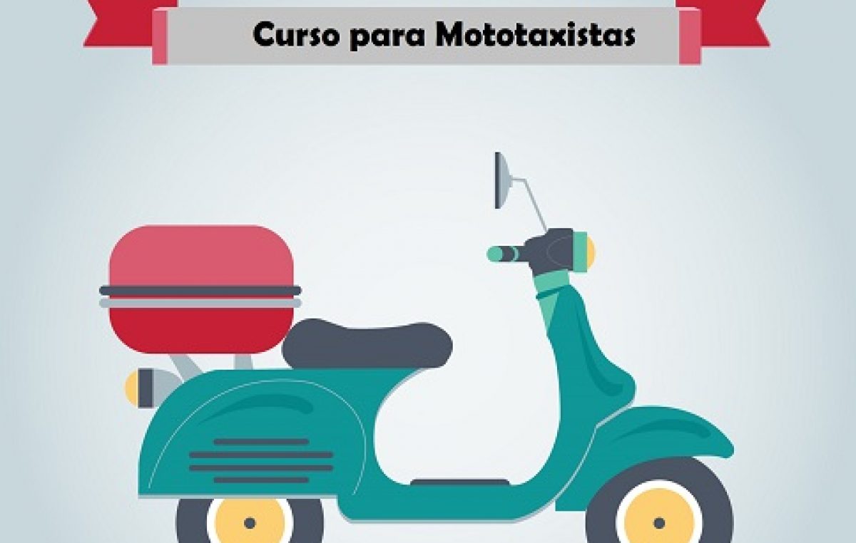 Prefeitura abre inscrições de curso para mototaxistas em parceria com o DETRAN