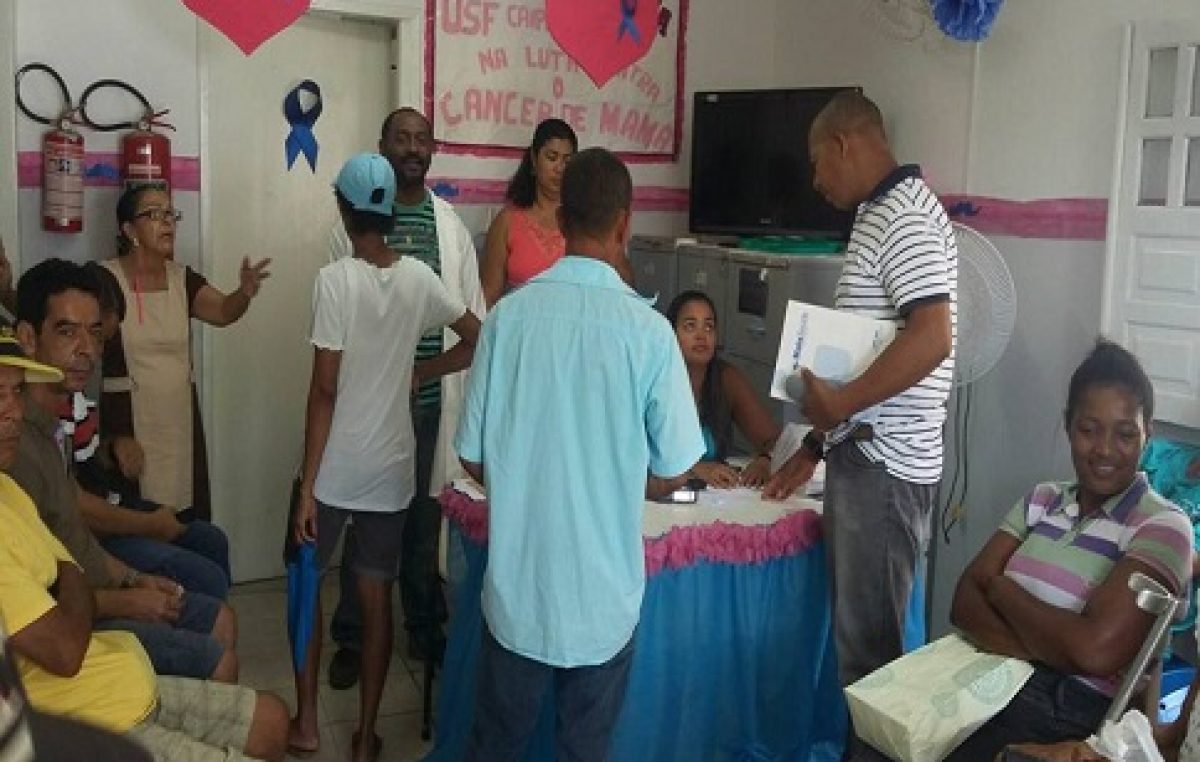 Caípe de Cima recebeu uma Feira de Saúde em comemoração ao Novembro Azul