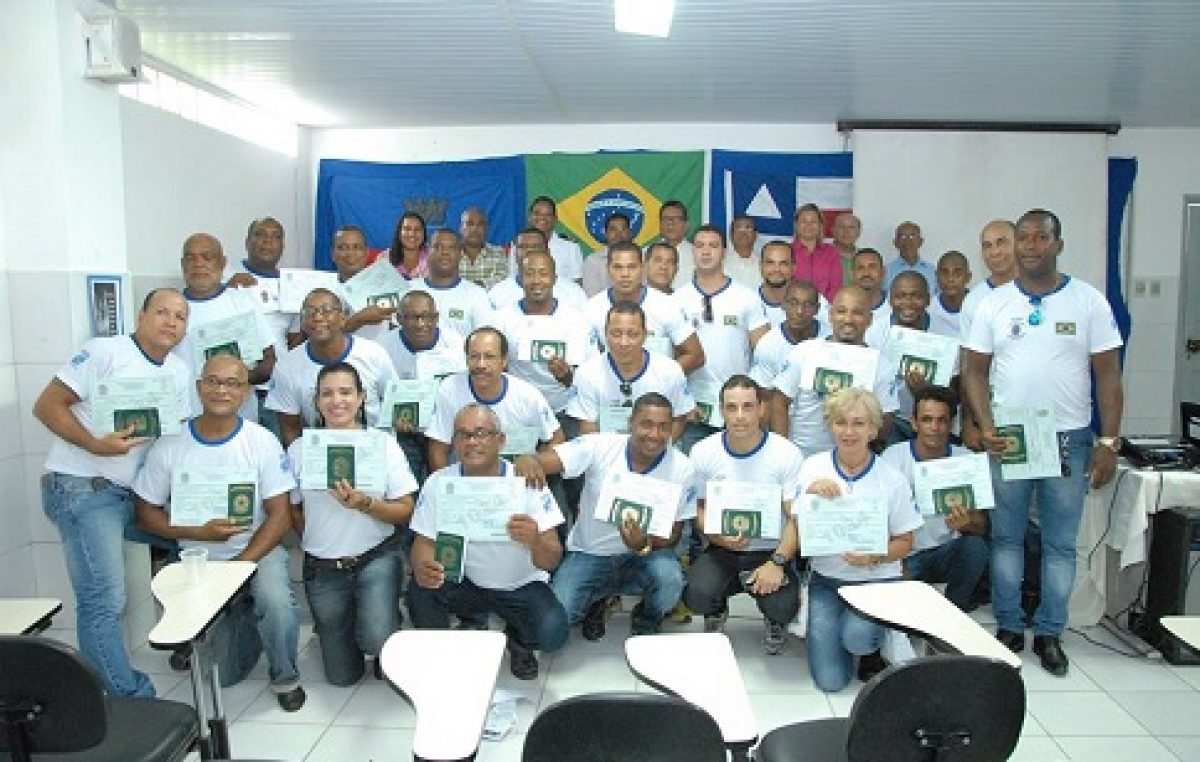 SEAP e Marinha certificaram 30 pescadores no curso de Aquaviários