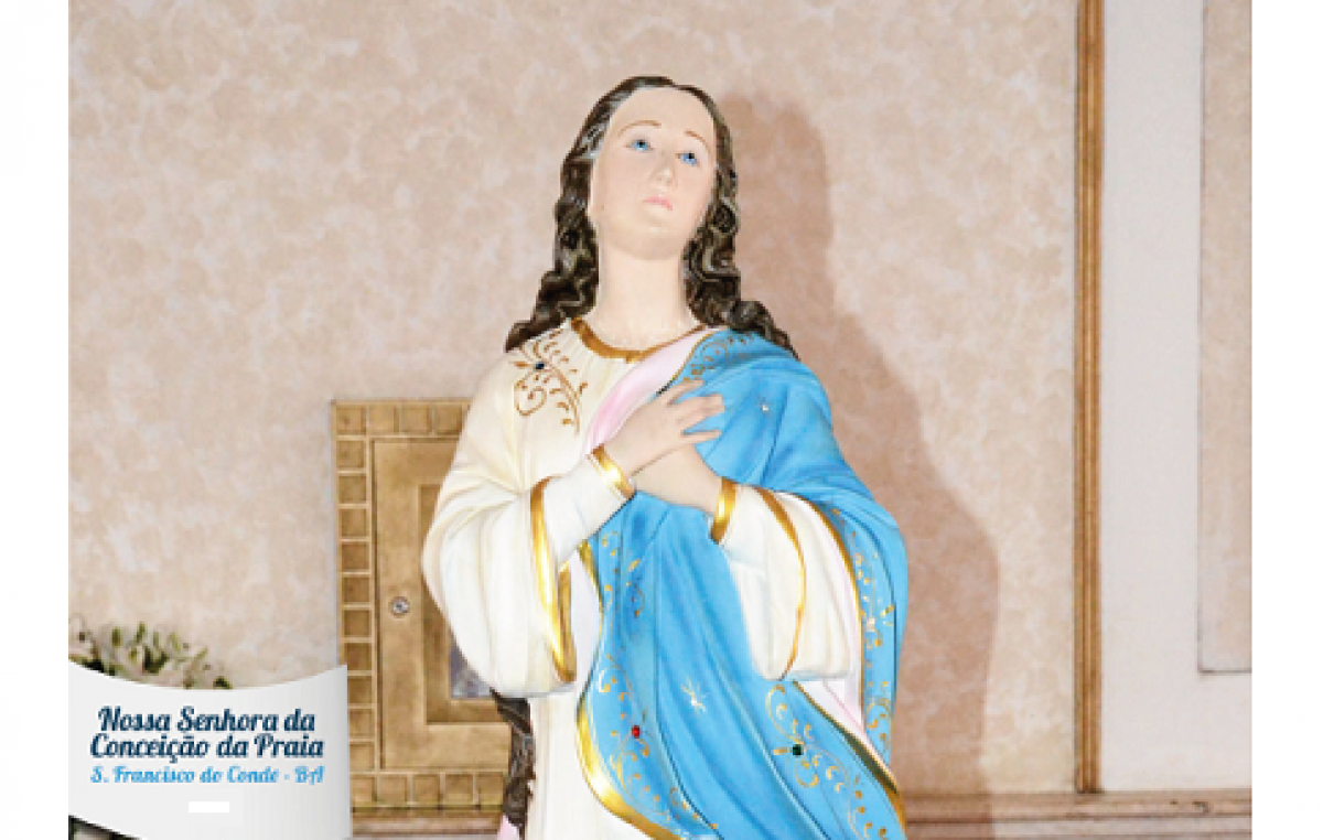 São Francisco do Conde terá missa e procissão em homenagem a Nossa Senhora da Conceição