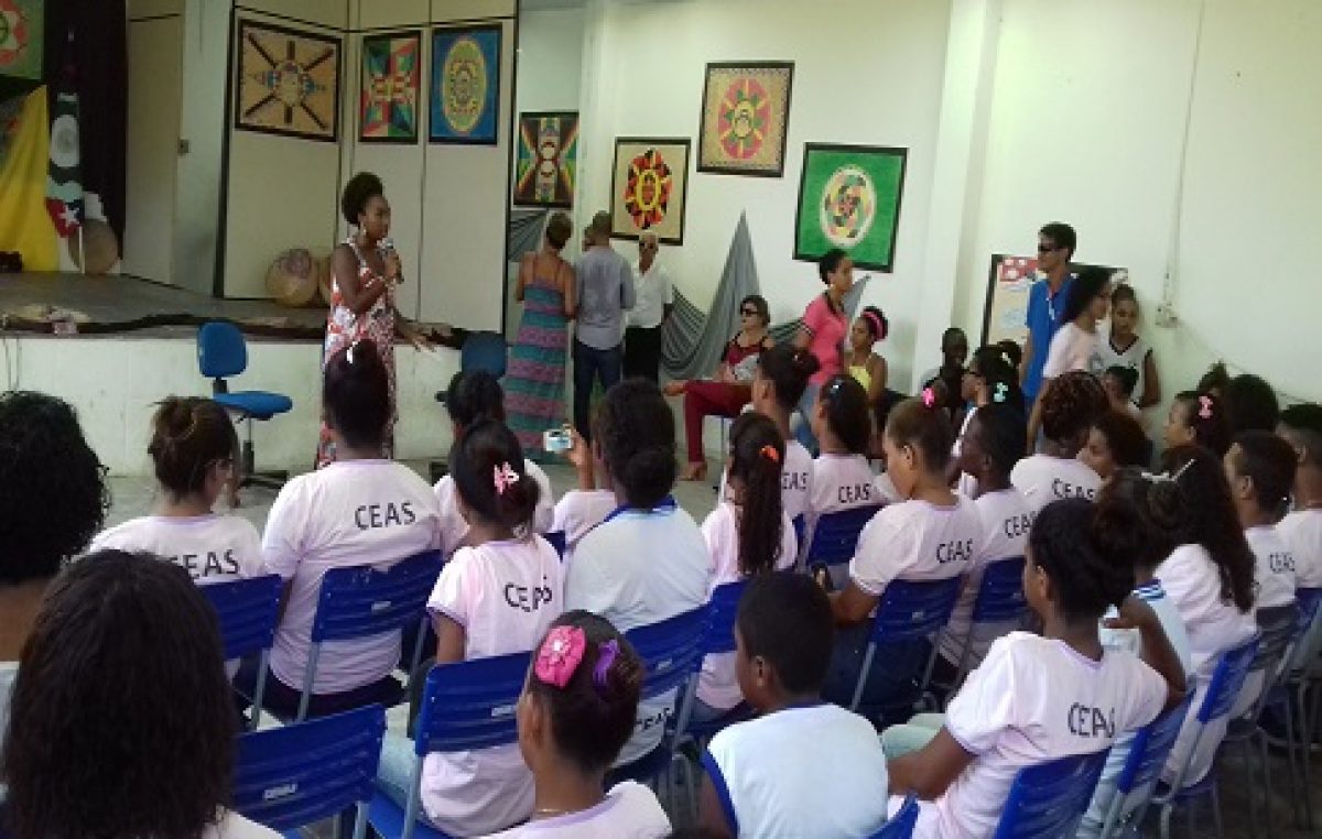 “No Recreio” falou sobre xenofobia para alunos do CEAS na última quinta-feira (03)