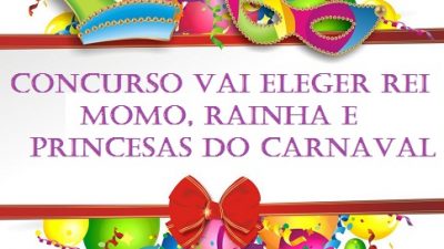 SECULT abre inscrições para concurso de Rei Momo, Rainha e Princesas do Carnaval