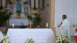 Missa em homenagem à padroeira Nossa Senhora do Monte foi realizada nesta terça (02)