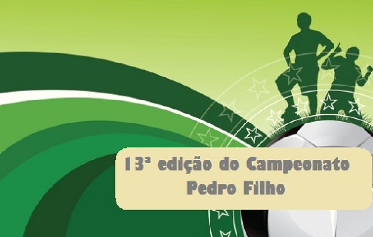 Confira os resultados dos jogos desta rodada do 13ª edição do Campeonato Pedro Filho