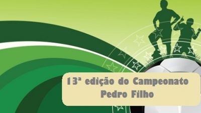 Confira os resultados dos jogos desta rodada do 13ª edição do Campeonato Pedro Filho