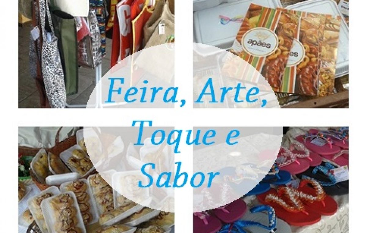 “Feira, Arte, Toque e Sabor” fica na orla marítima até a quinta-feira (04) comercializando produtos