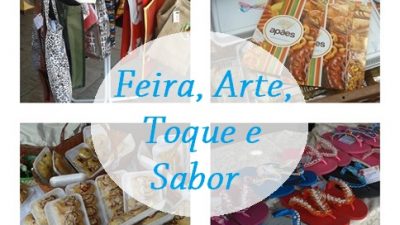 “Feira, Arte, Toque e Sabor” fica na orla marítima até a quinta-feira (04) comercializando produtos