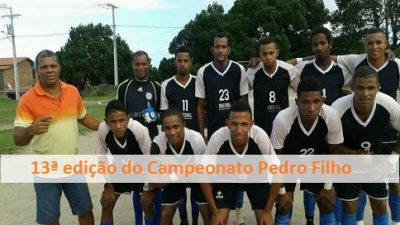 Jogos da 13ª edição do Campeonato Pedro Filho acontecem neste domingo (28)