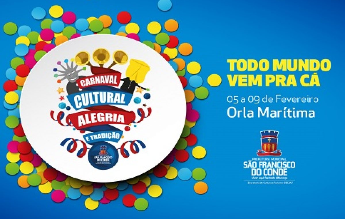 Carnaval Cultural – Alegria e Tradição está com programação repleta de atrações