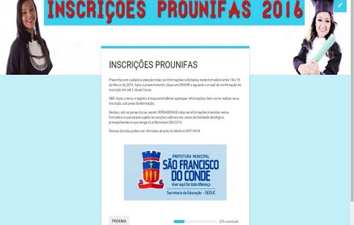 Está aberto Processo Seletivo 2016.1 para concessão de bolsas de estudo, a partir da terça-feira (15)
