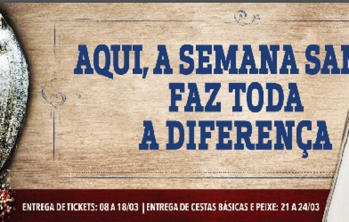 Entrega de tickets da Semana Santa encerra nesta sexta-feira (18)