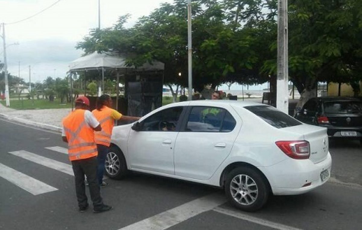 São Francisco do Conde está realizando blitz educativa na cidade