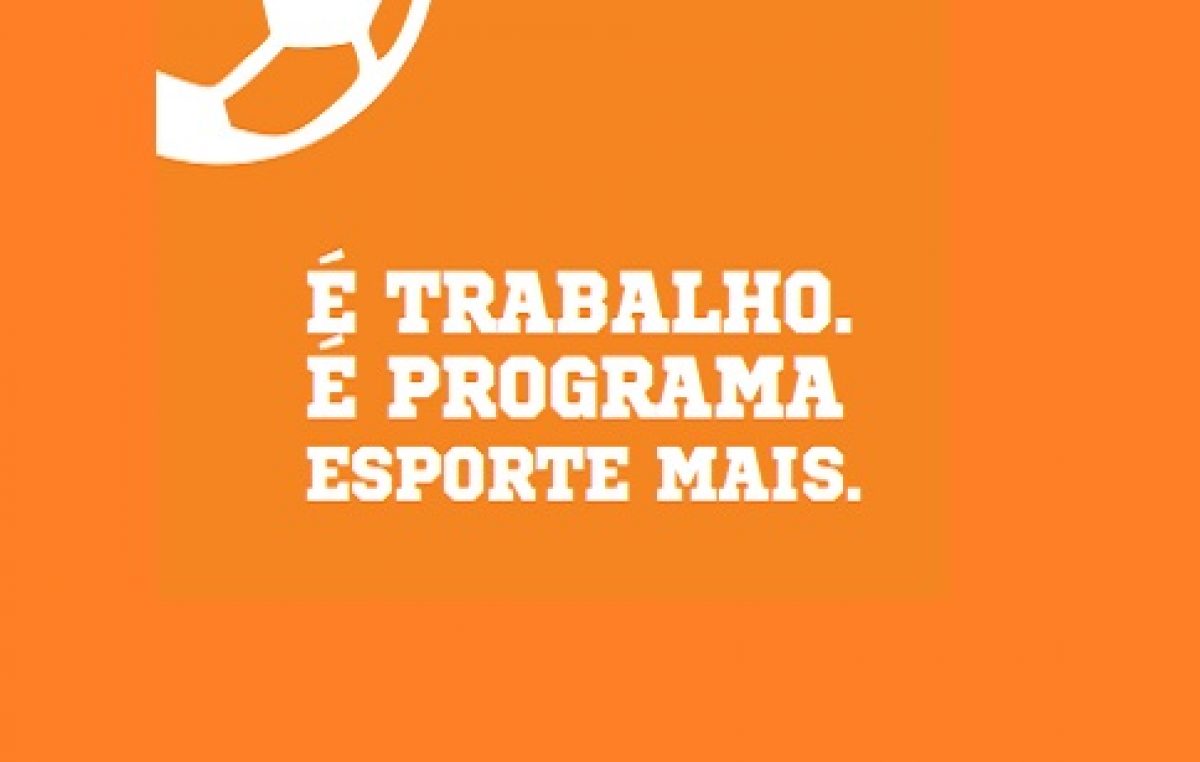 Programa Esporte Mais foi lançado na manhã desta quarta-feira, 01 de junho