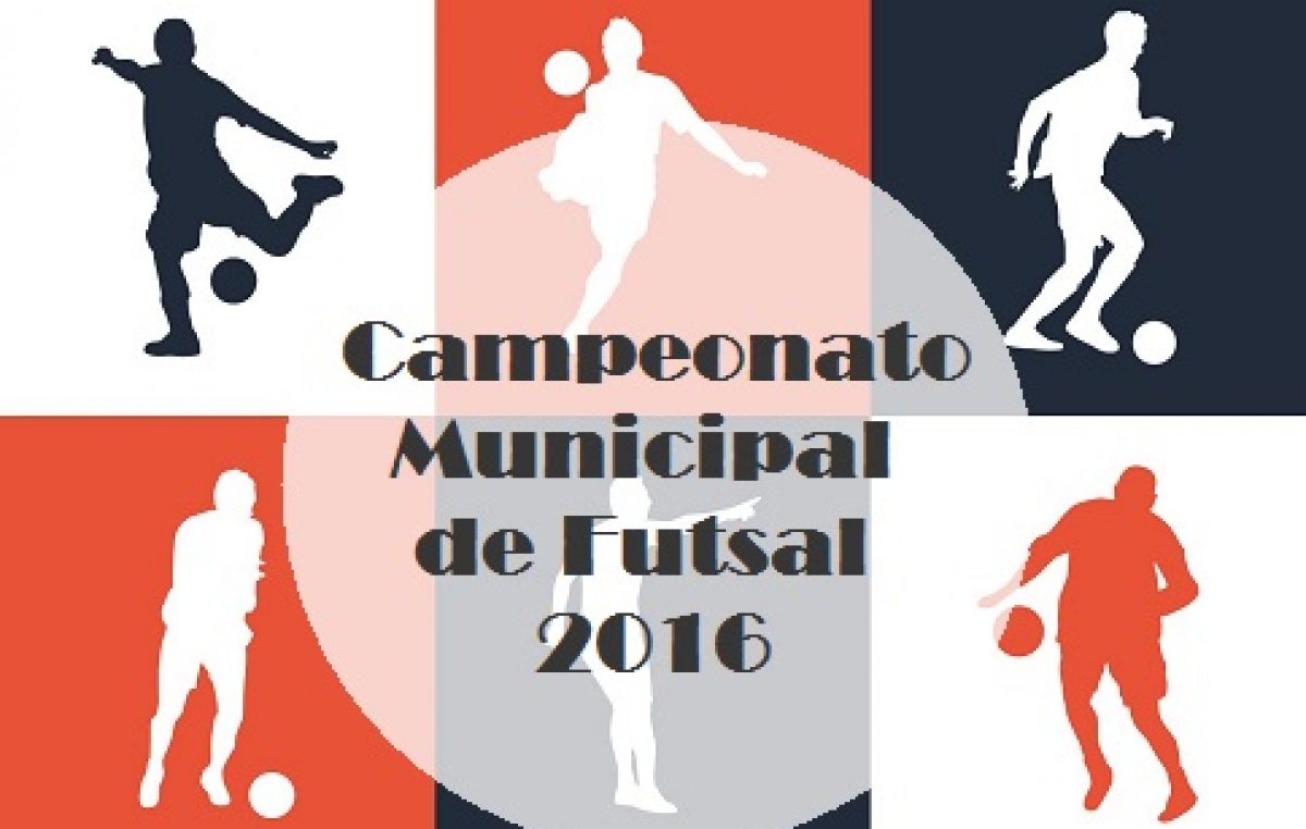Campeonato Municipal de Futsal 2016 categorias Adulto e Sub-18 começa em 10 de maio