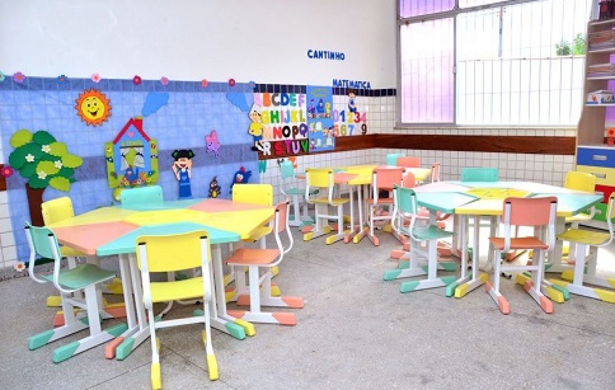 É trabalho! Escola Ana Tourinho Junqueira Ayres passou por reforma e ampliação completa