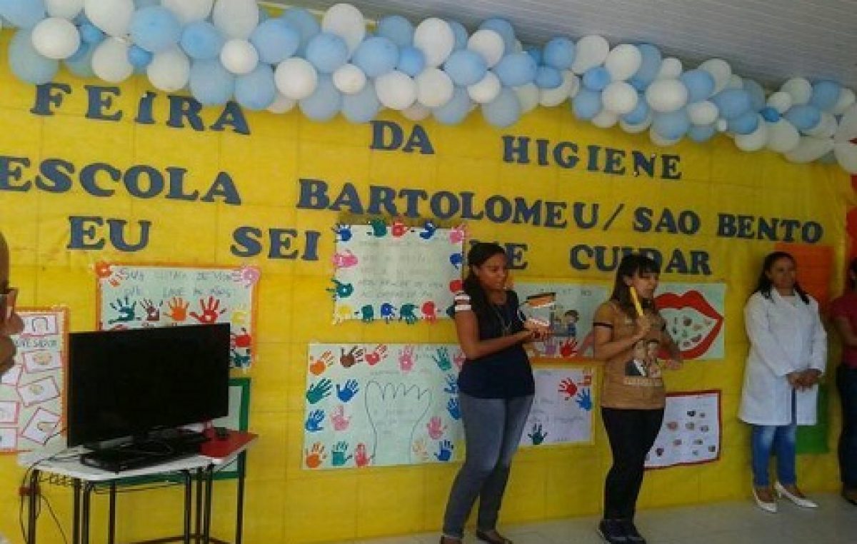 Unidade de Saúde da Família de São Bento realizou atividade do Programa Saúde na Escola
