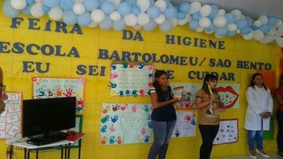 Unidade de Saúde da Família de São Bento realizou atividade do Programa Saúde na Escola