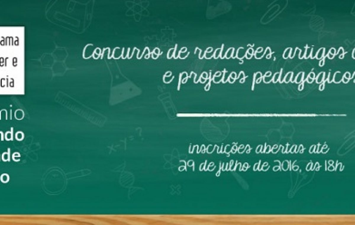 Prêmio Construindo a Igualdade de Gênero está com inscrições abertas para concurso de redações, artigos científicos e projetos pedagógicos