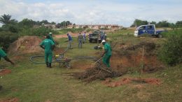 SEMA realizou plantio de árvores e limpeza de fonte no bairro do Socorro