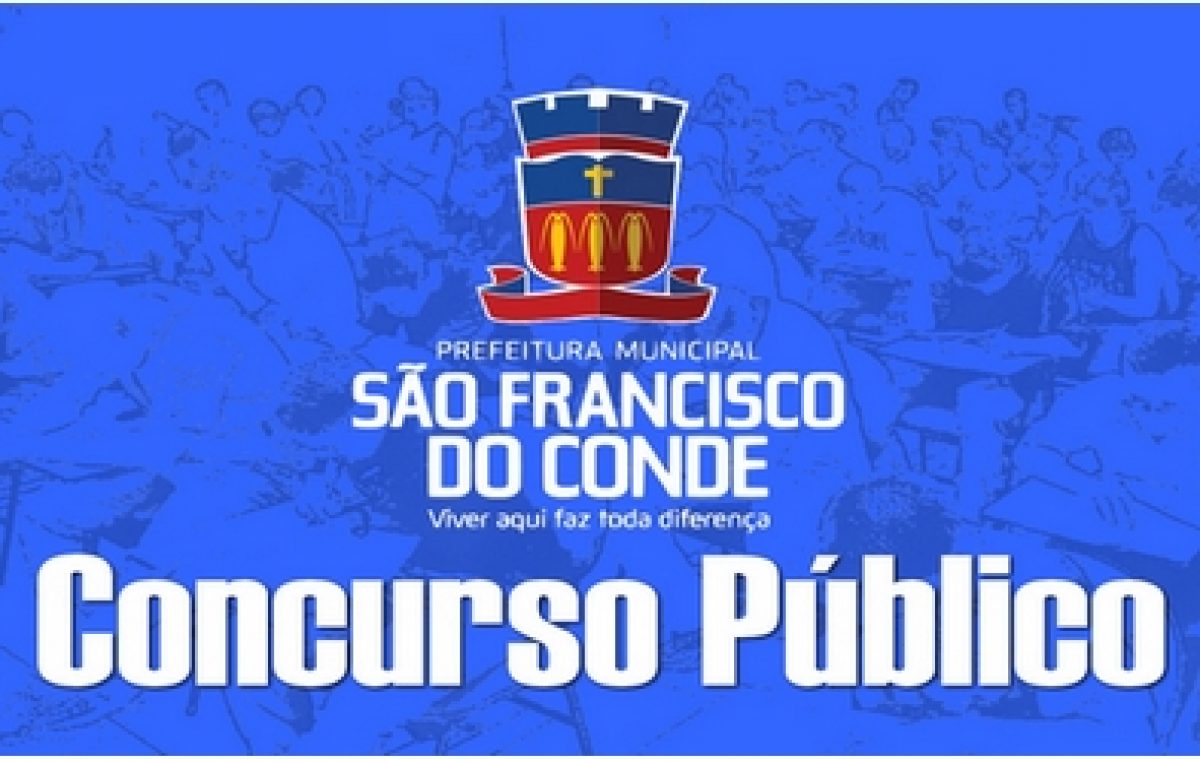 Divulgado o gabarito do concurso para Prefeitura de São Francisco do Conde Nível Superior