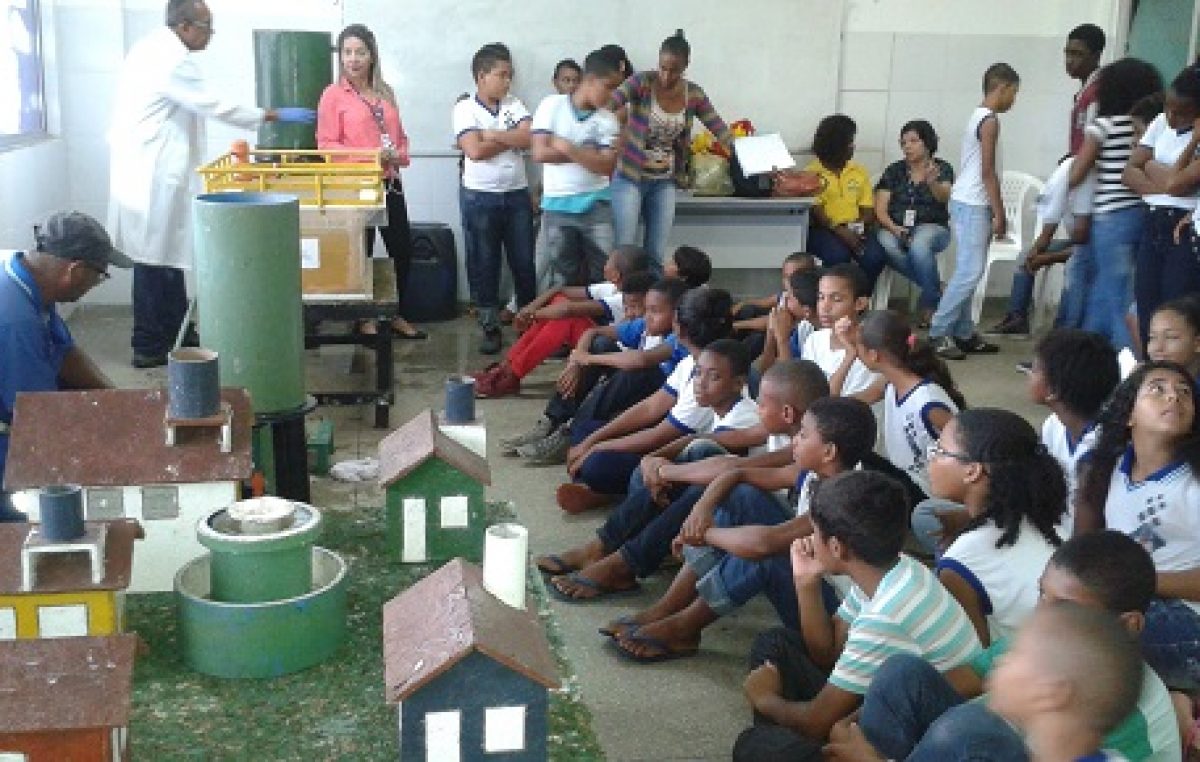 Cerca de 1.000 alunos de São Francisco do Conde participaram de ações educativas voltadas para o tratamento da água