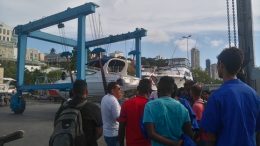 Turma do curso de Mecânica Náutica da SEDEC realizou visita técnica a Bahia Marina
