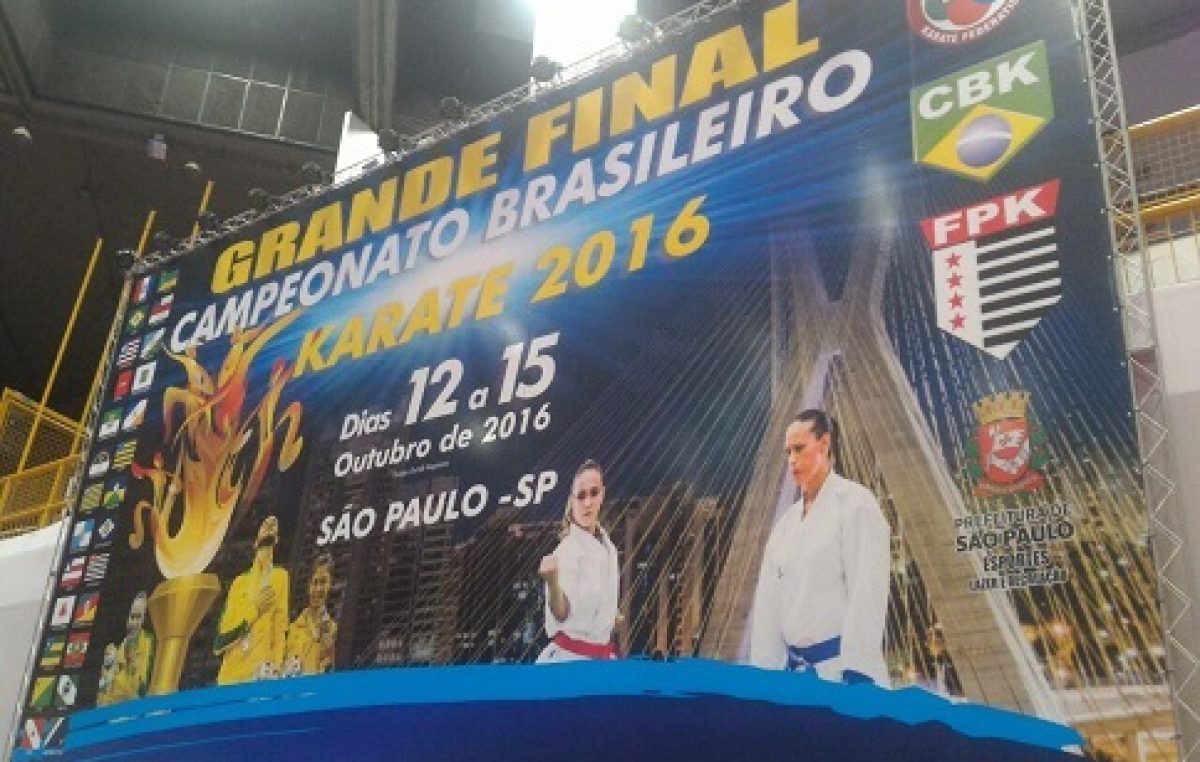 Sete atletas franciscanos estão participando da Grande Final do Campeonato Brasileiro de Karatê
