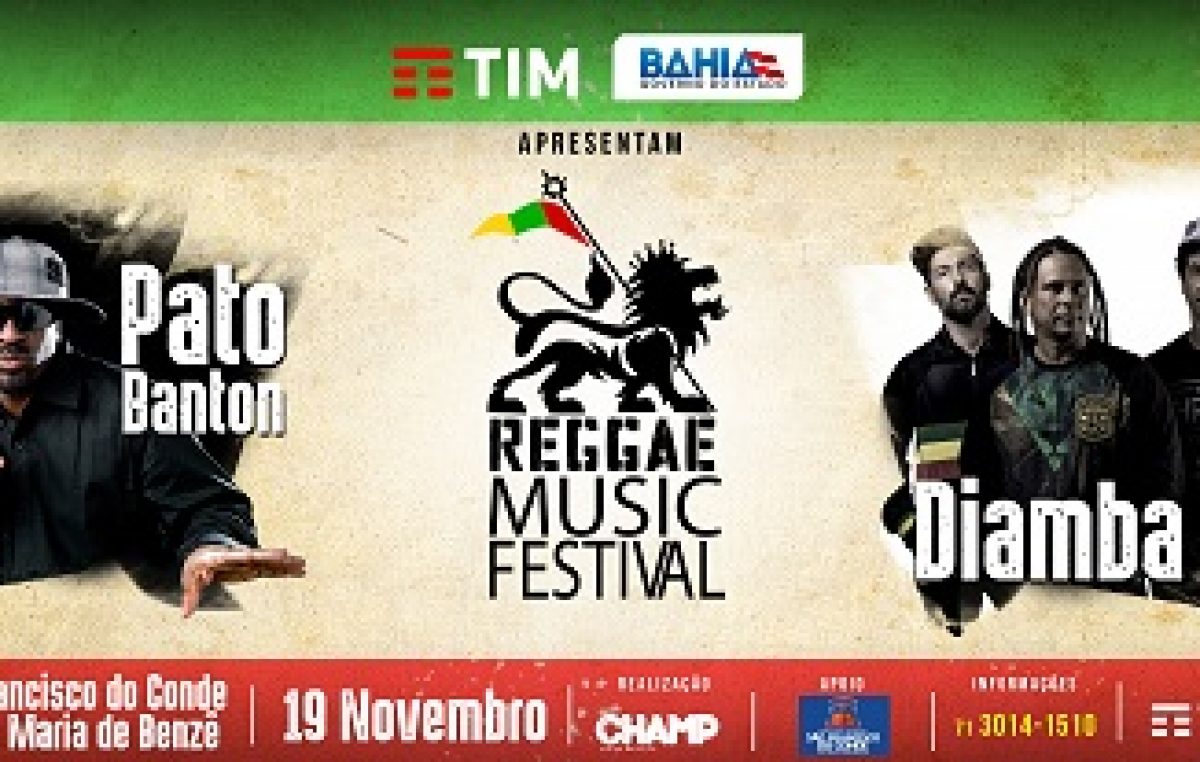 São Francisco do Conde sediará Reggae Music Festival 2016 no dia 19 de novembro