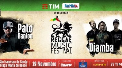 São Francisco do Conde sediará Reggae Music Festival 2016 no dia 19 de novembro
