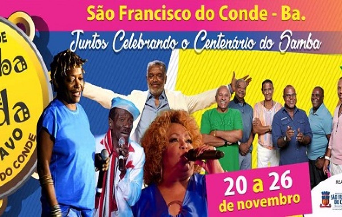 Festival do Samba 2016 em São Francisco do Conde