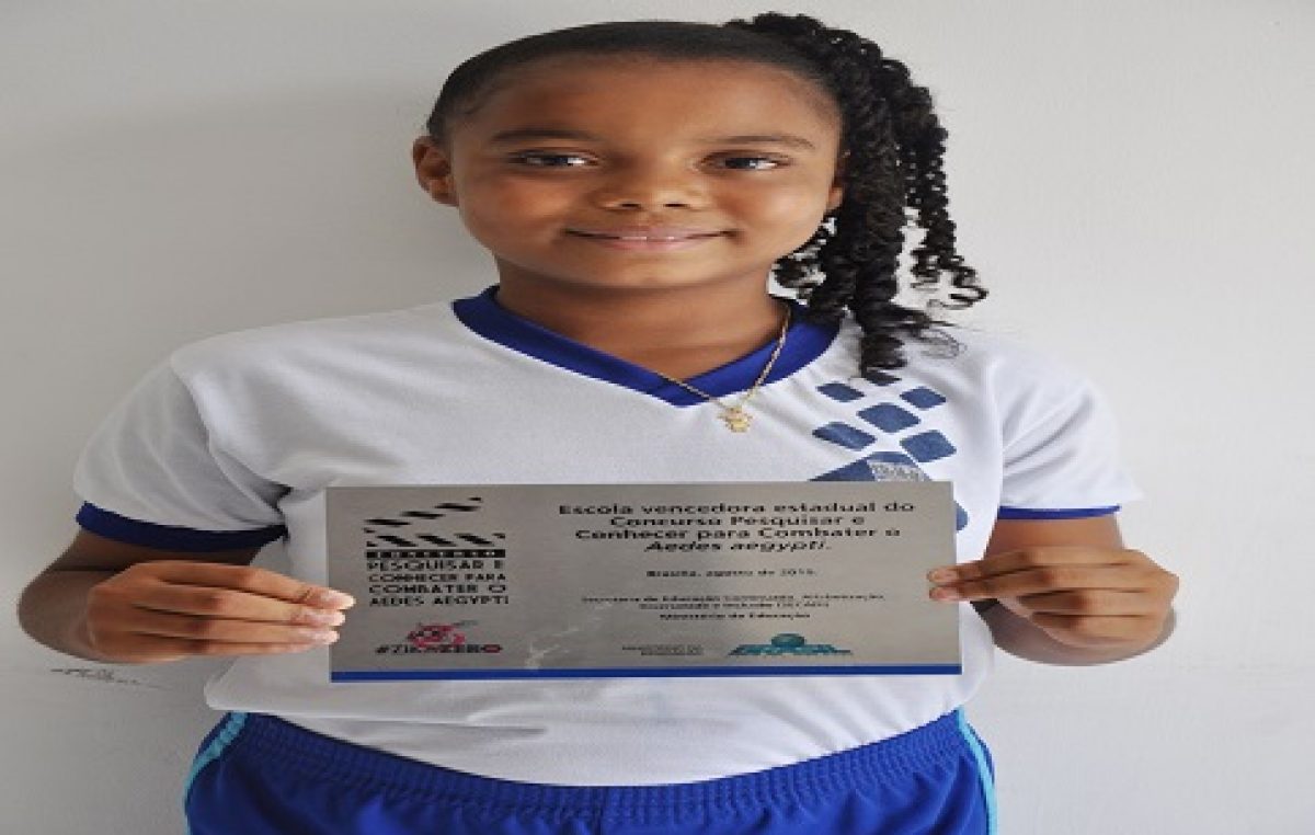 Estudante franciscana é premiada pelo MEC em concurso estadual