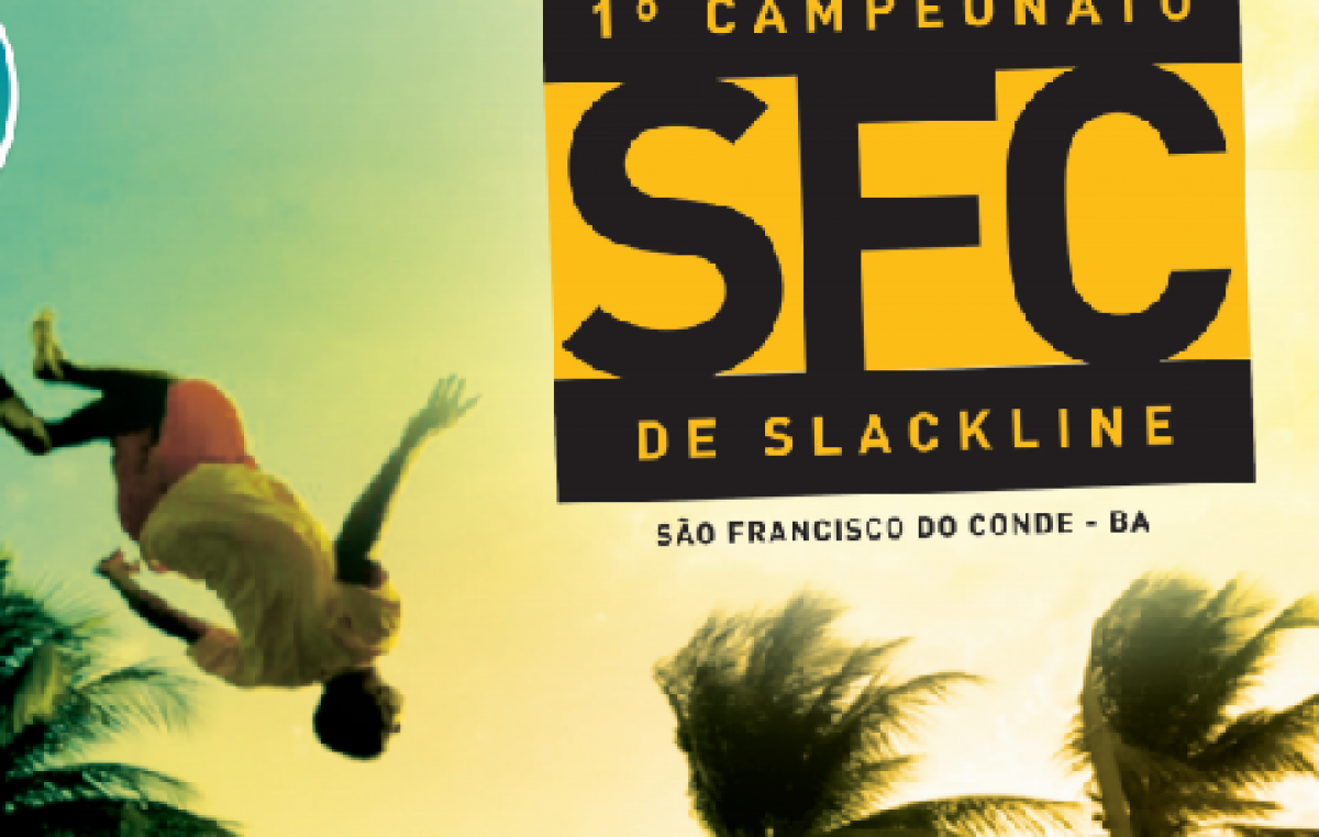 São Francisco do Conde vai sediar 1° Campeonato SFC de Slackline