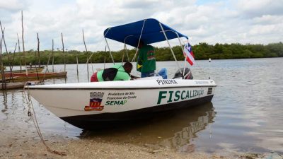 SEMAP promove ação de monitoramento e fiscalização ambiental nas águas do município