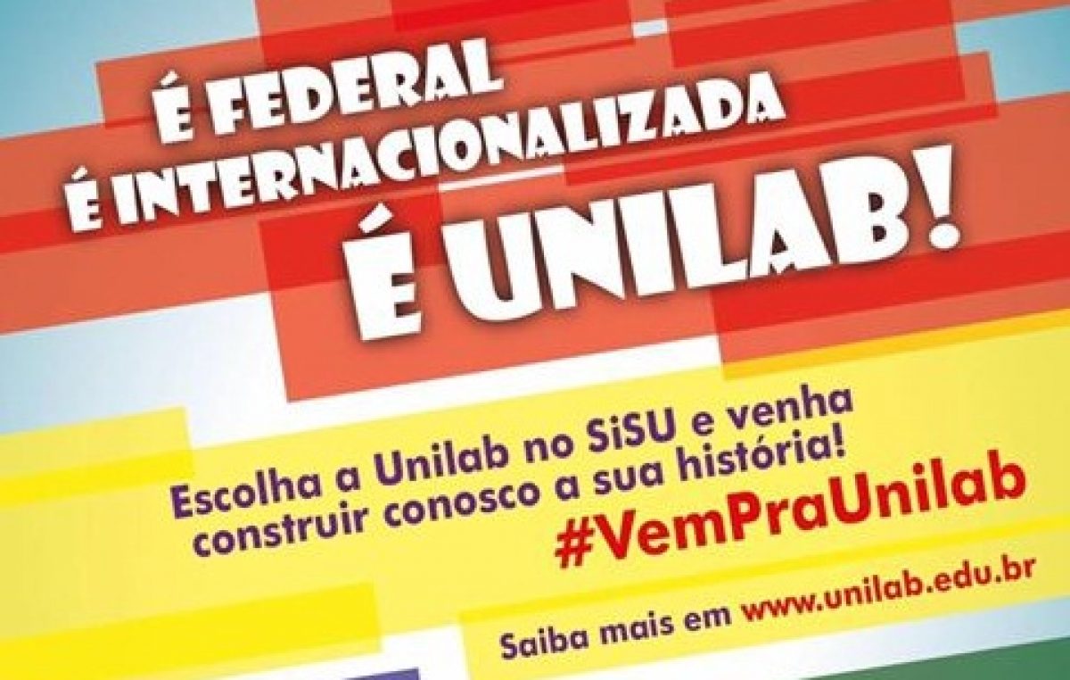 Unilab oferece 154 vagas de graduação em São Francisco do Conde nesta edição do Sisu/2017.1