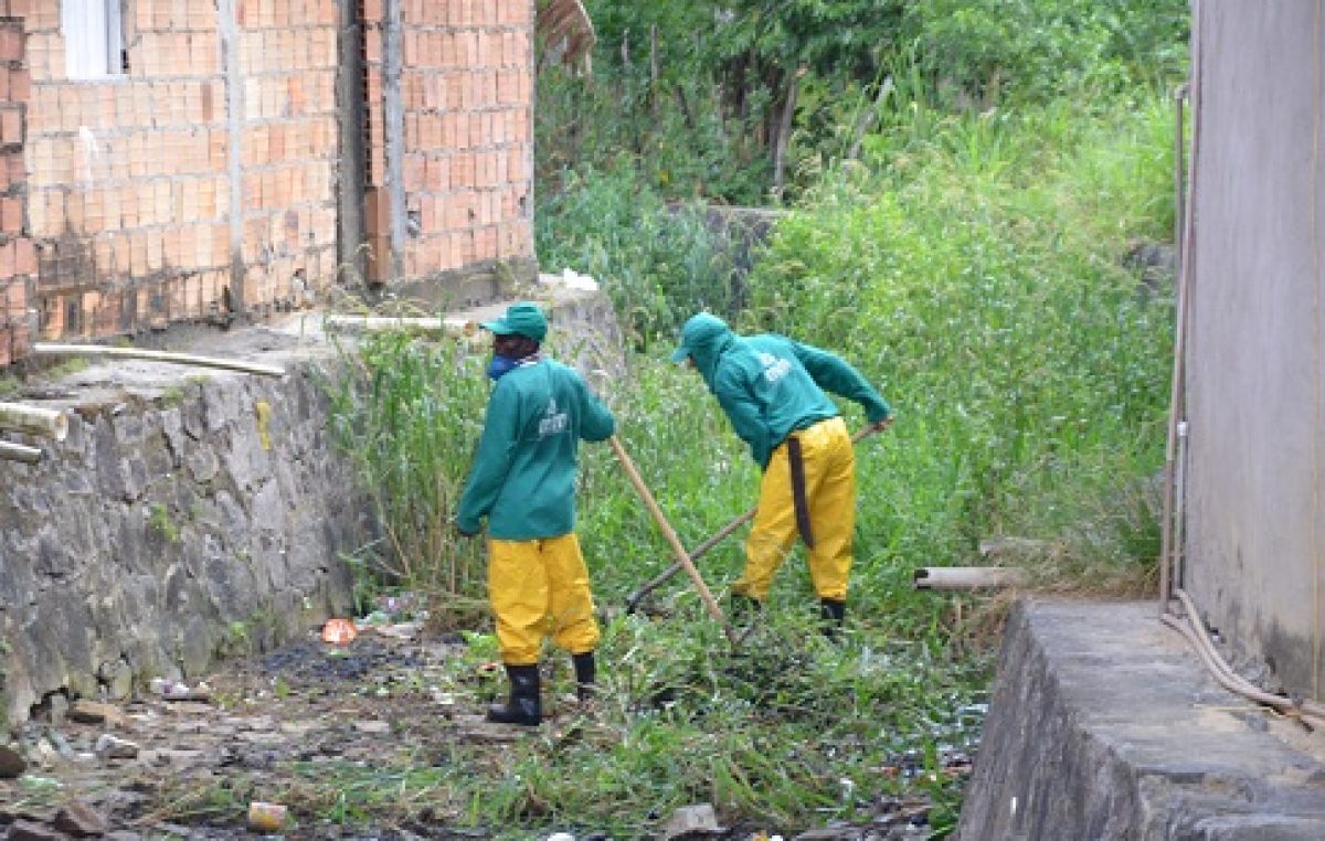 Operação Chuva: SESCOP realiza serviços no Drena II e São Bento