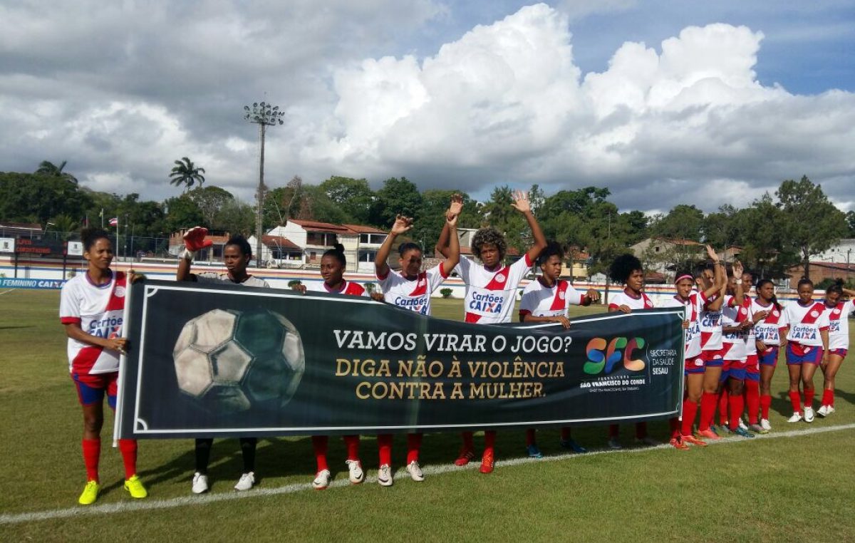 Time de futebol feminino de São Francisco do Conde estreou no Brasileirão 2017