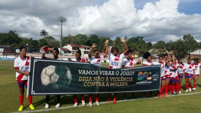 Time de futebol feminino de São Francisco do Conde estreou no Brasileirão 2017