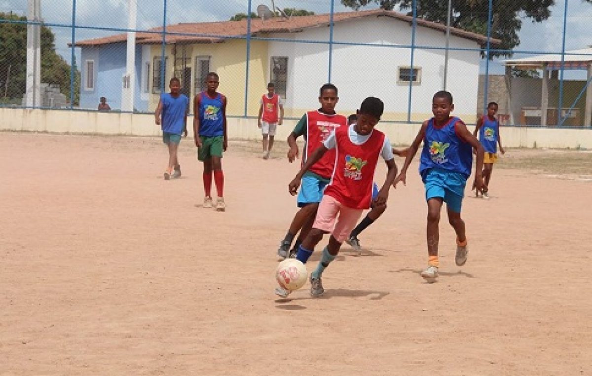 SEDESE realizou peneira para meninos nascidos em 2002/2003, no Monte Recôncavo