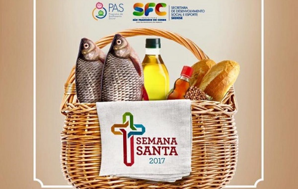 Semana Santa: Entrega de peixes e cestas iniciou nesta segunda-feira (10)
