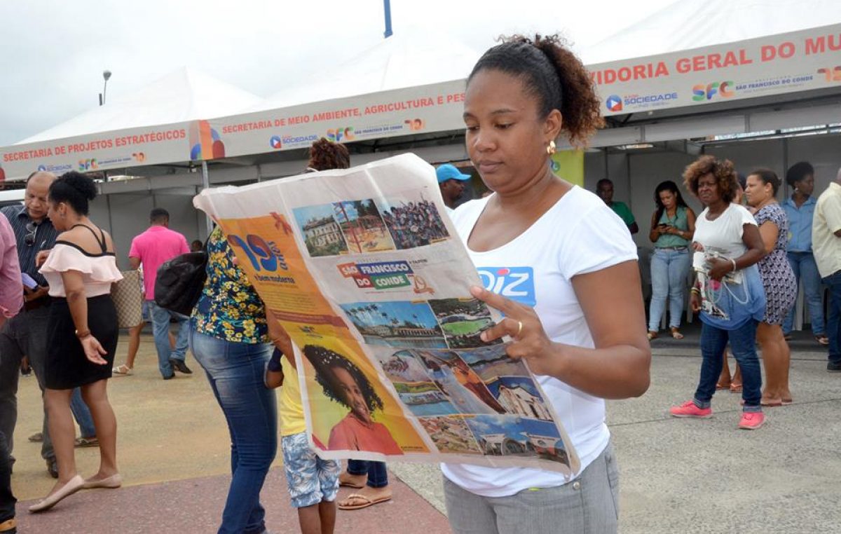 Ouvidoria Geral promoveu pesquisa de satisfação durante evento Sociedade nos Bairros
