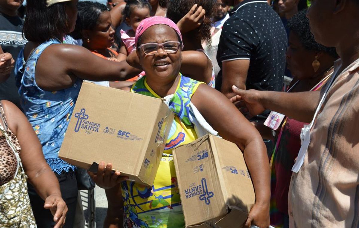 Balanço de entrega da Semana Santa: toneladas de peixe foram distribuidas